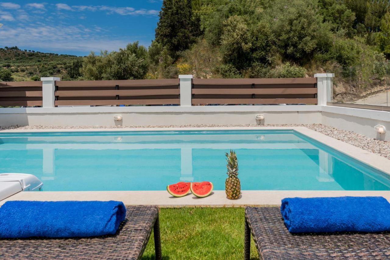Astarte Villas - Villa Siesta With Private Pool Argassi Zewnętrze zdjęcie